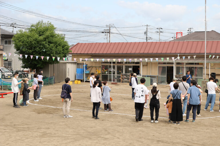 園庭お別れ会～3歳児親子レクリエーション～