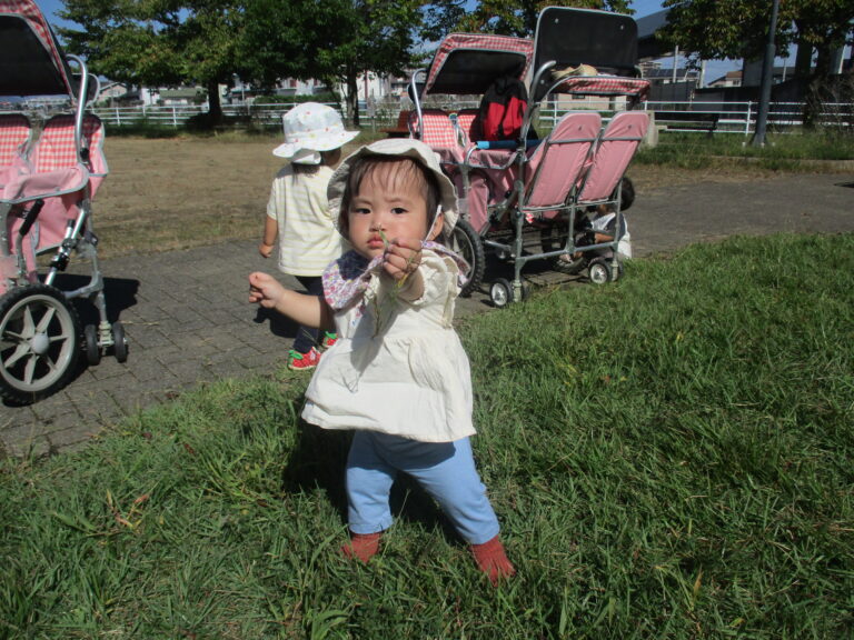 大好きなお外遊び
