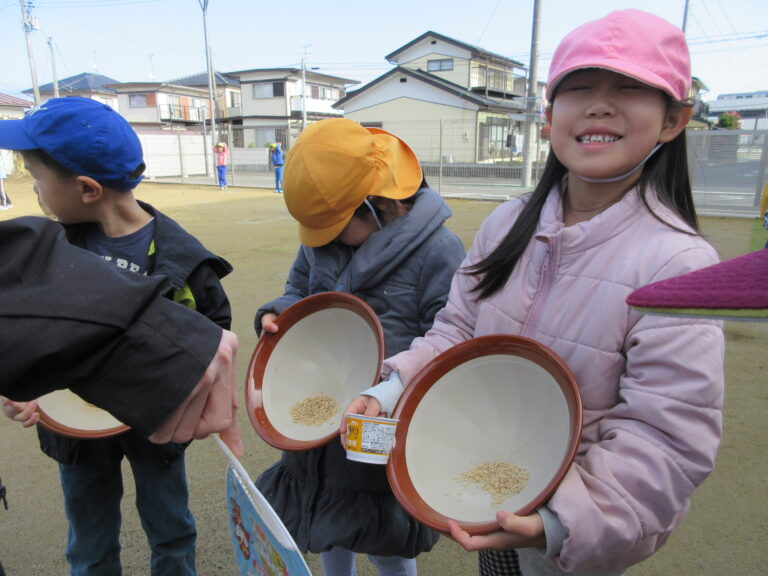 田んぼ活動～もみすり～