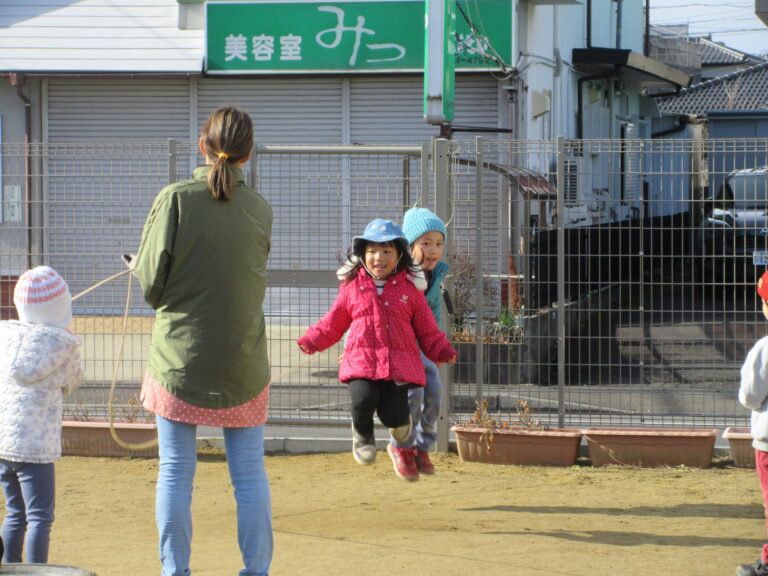大縄跳びチャレンジ
